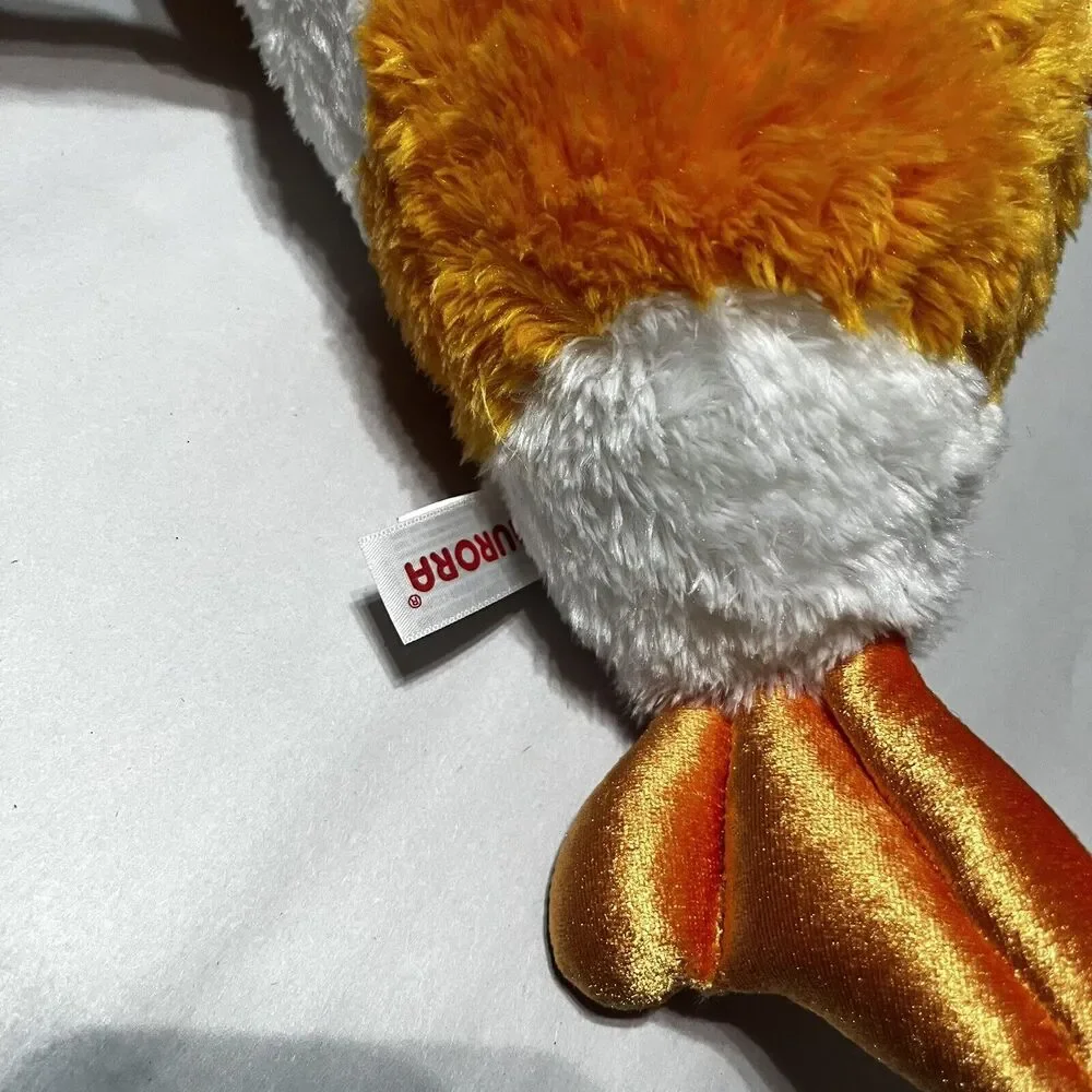 Aurora Destination Nation Orange CLOWN FISH Plush Stuffed Animal 12”